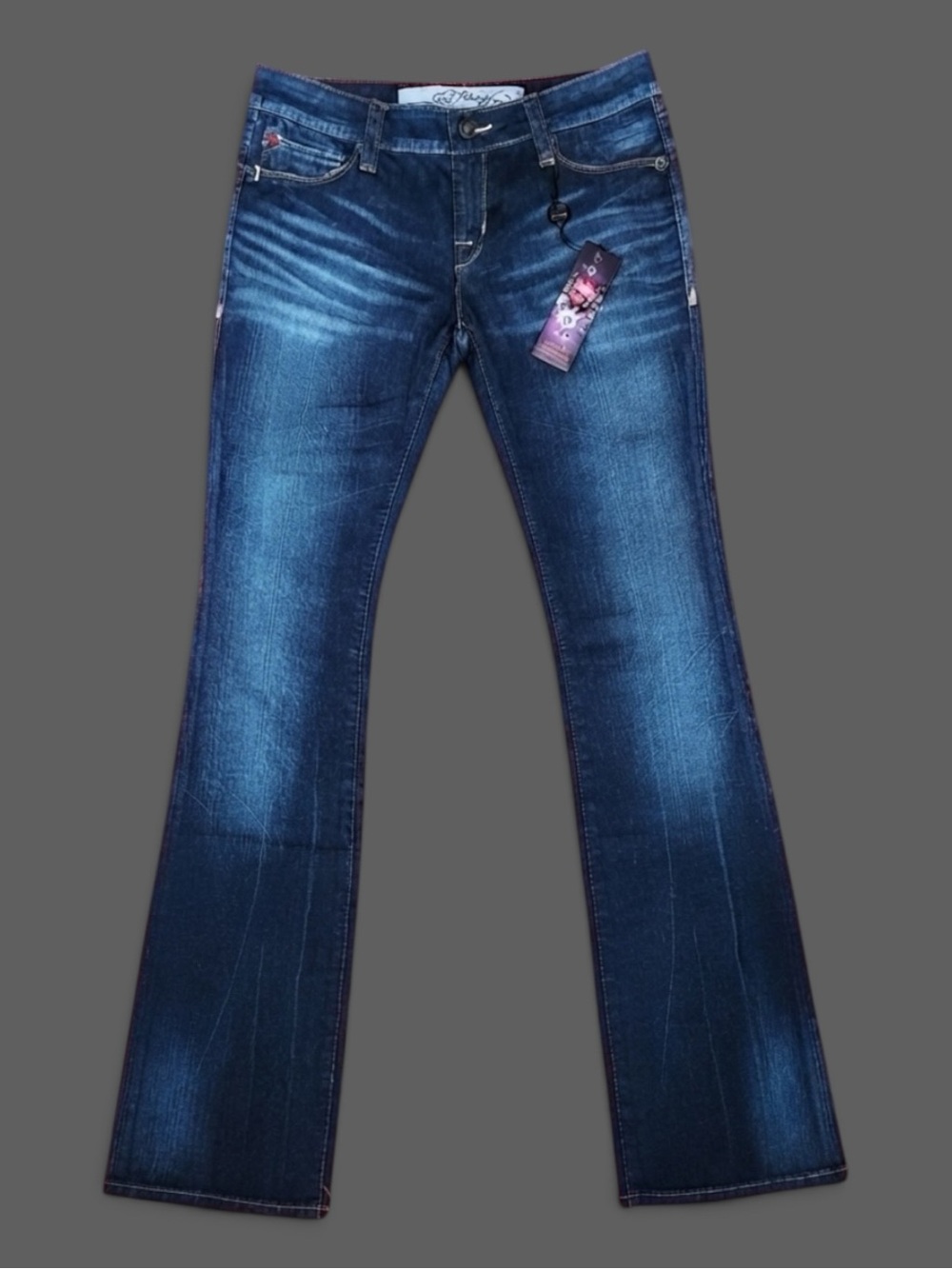 Vintage Ed Hardy White Label Jeans Blue Easy Ride Bootcut Denim
McBling 29 NWT